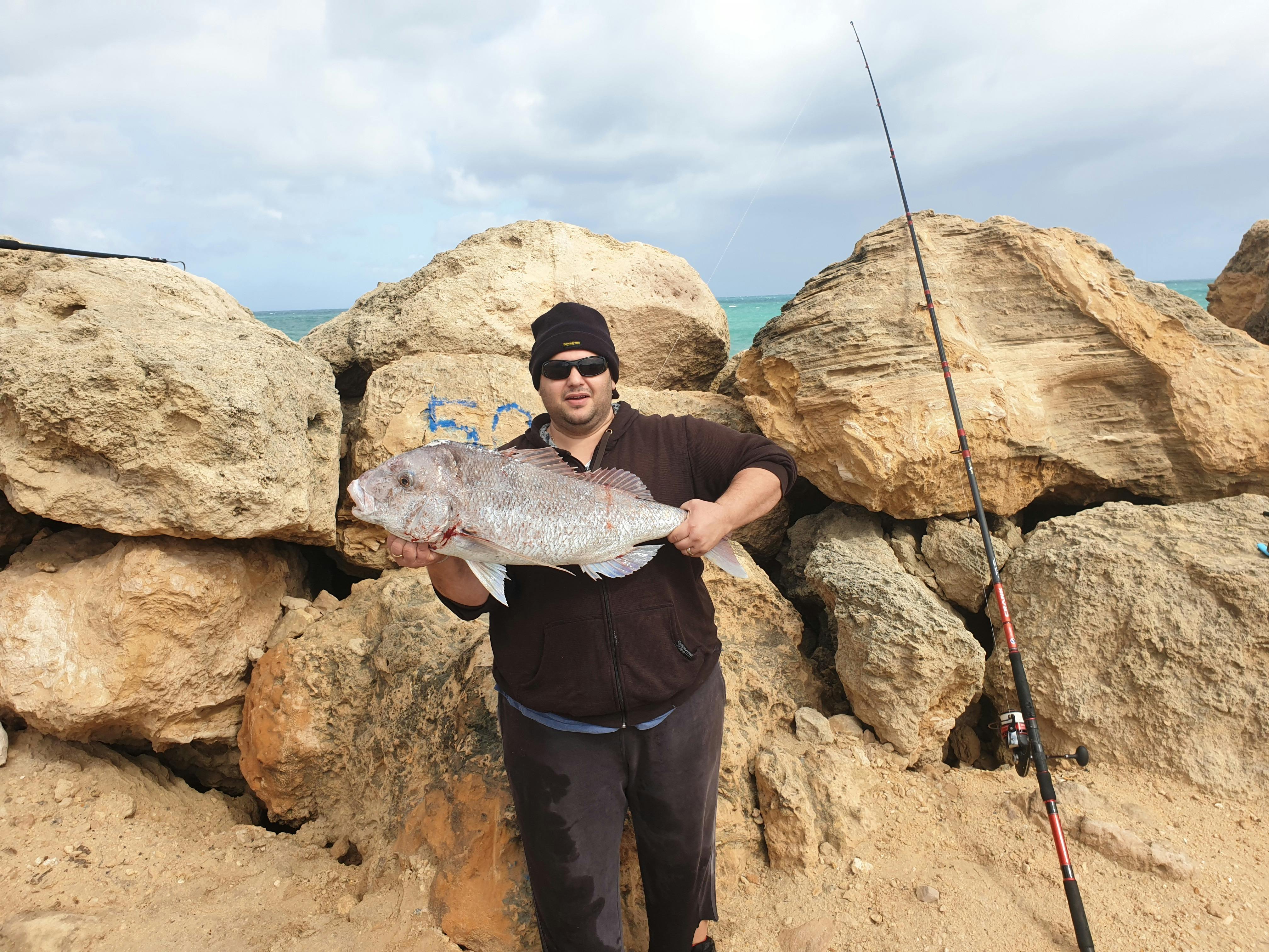 A custom mission rock fishing for Pink snapper