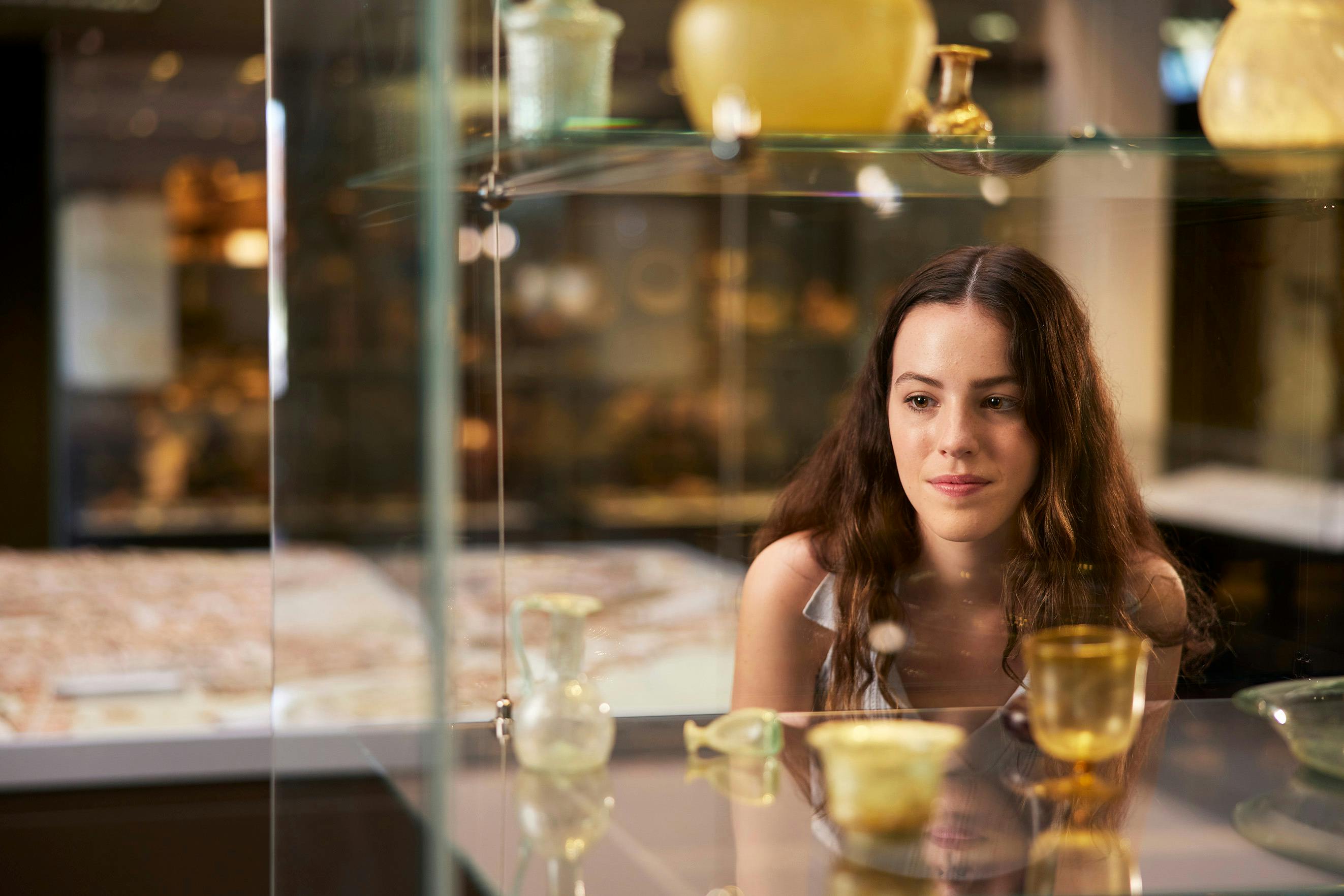 Items on display in the ANU Classics Museum