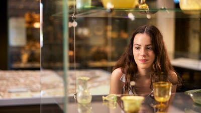 Items on display in the ANU Classics Museum