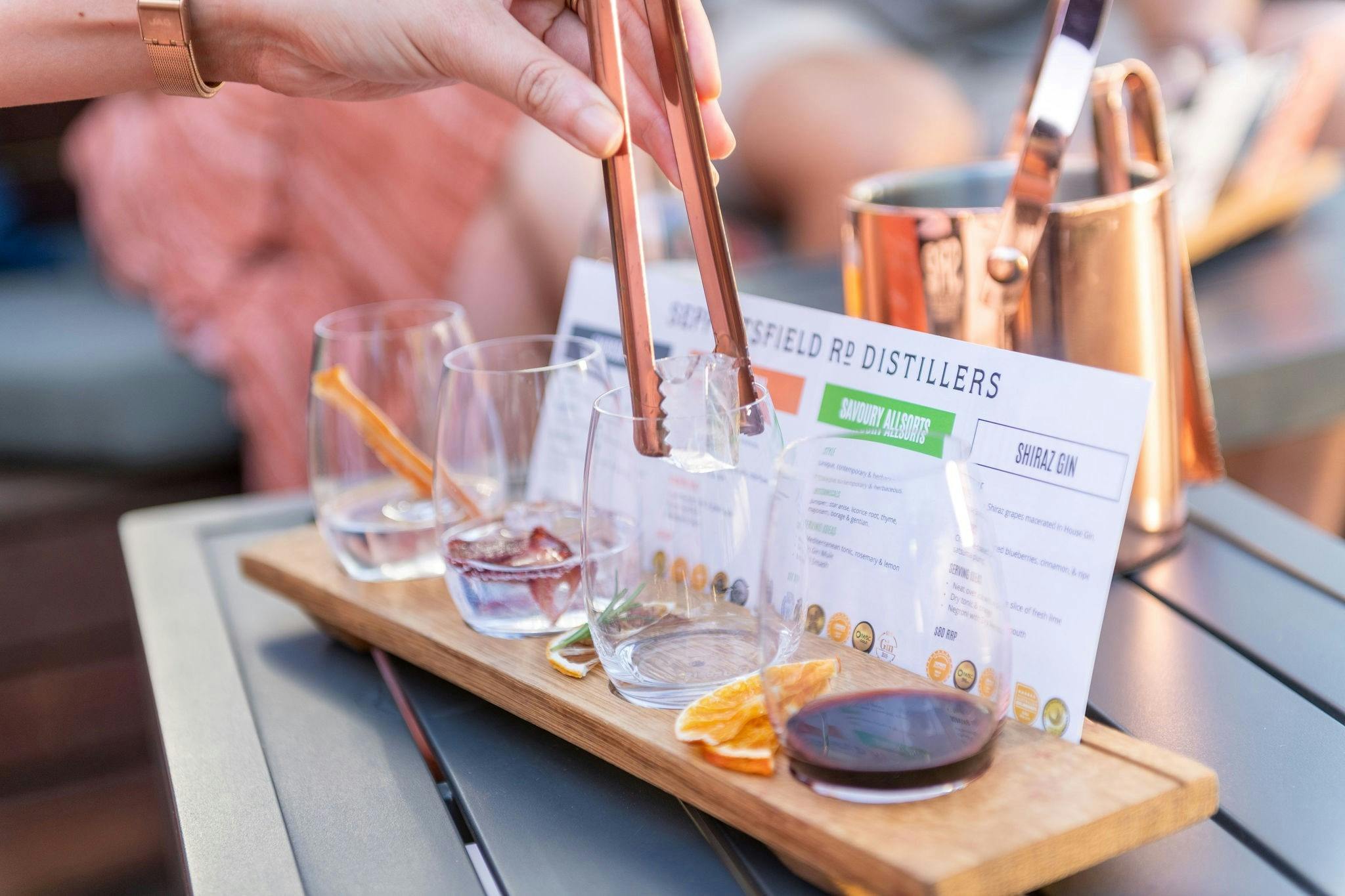 Gin Tasting Flight - Seppeltsfield Road Distillers