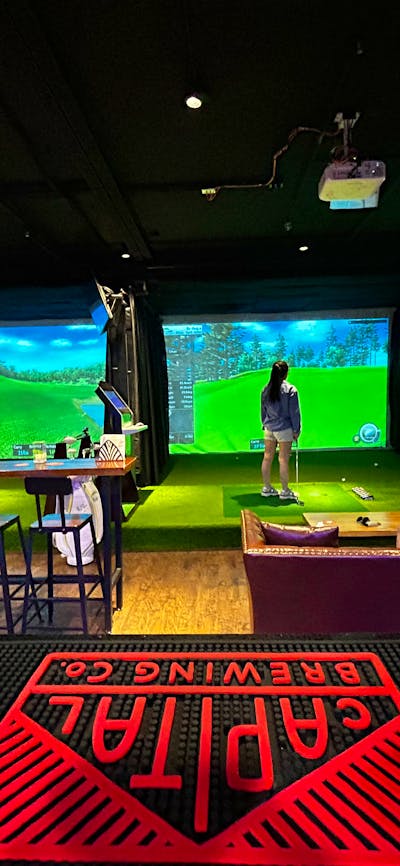 Golf Simulator Bays