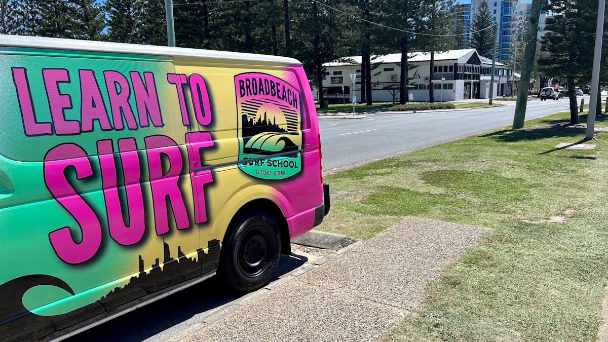 surf school van learn to surf