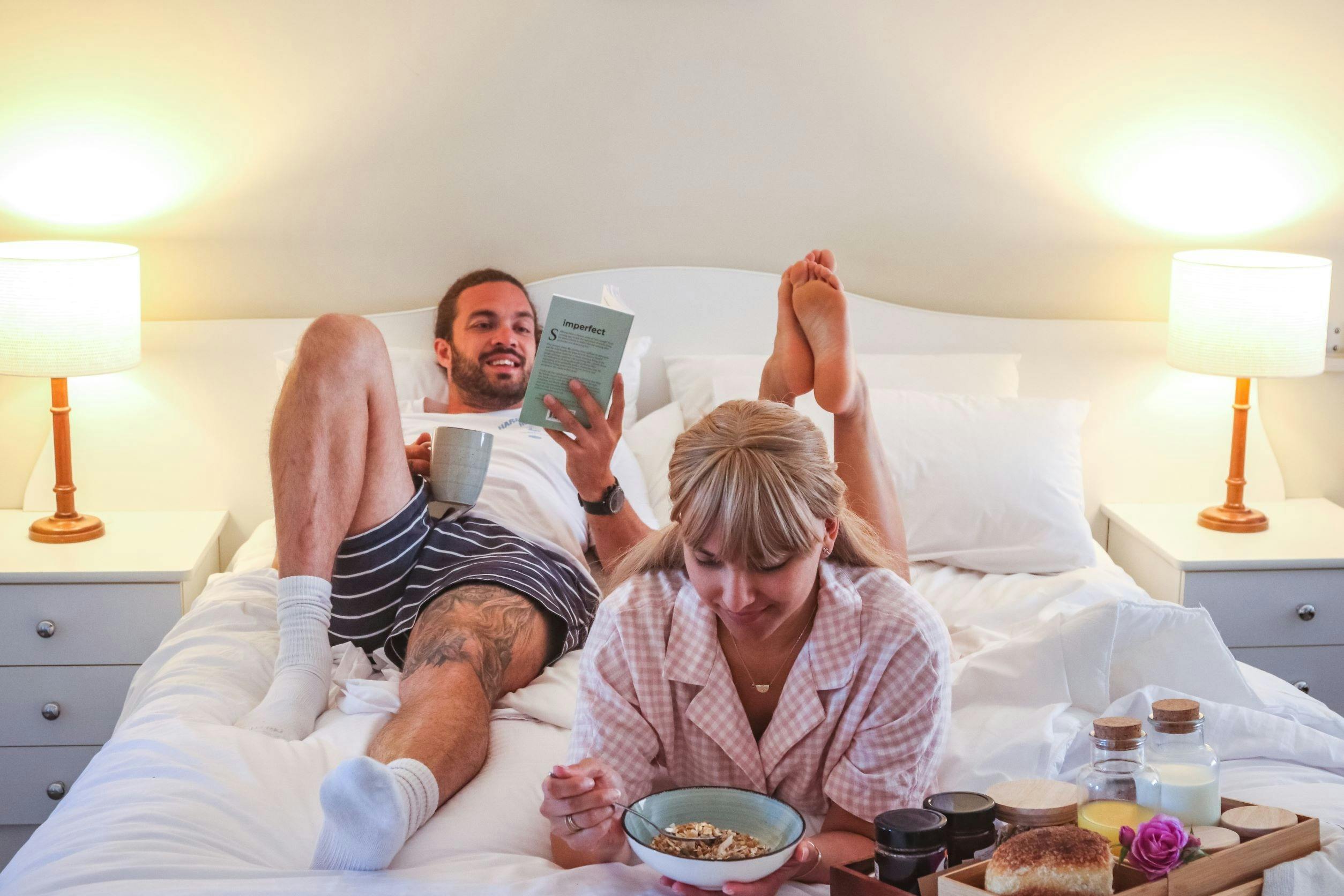 Local bread, home made jams, yoghurt, berry compote