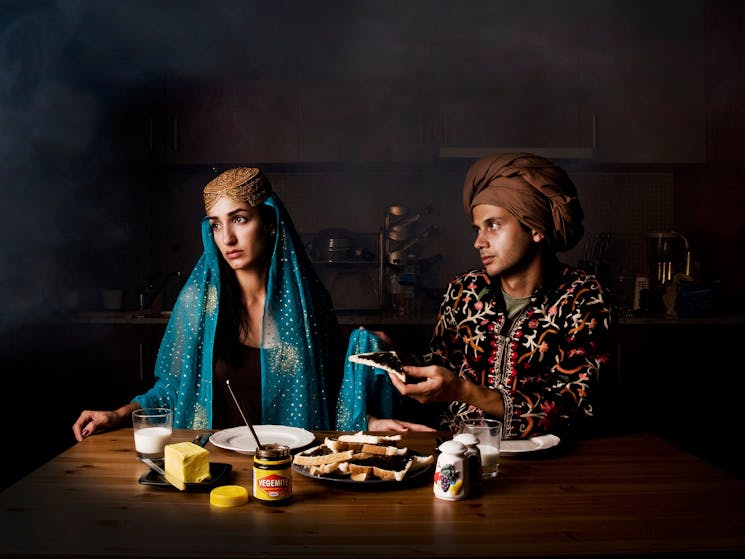 Hoda Afshar, Dog’s Breakfast (detail), 2011, archival inkjet print, 61 x 88.9 cm