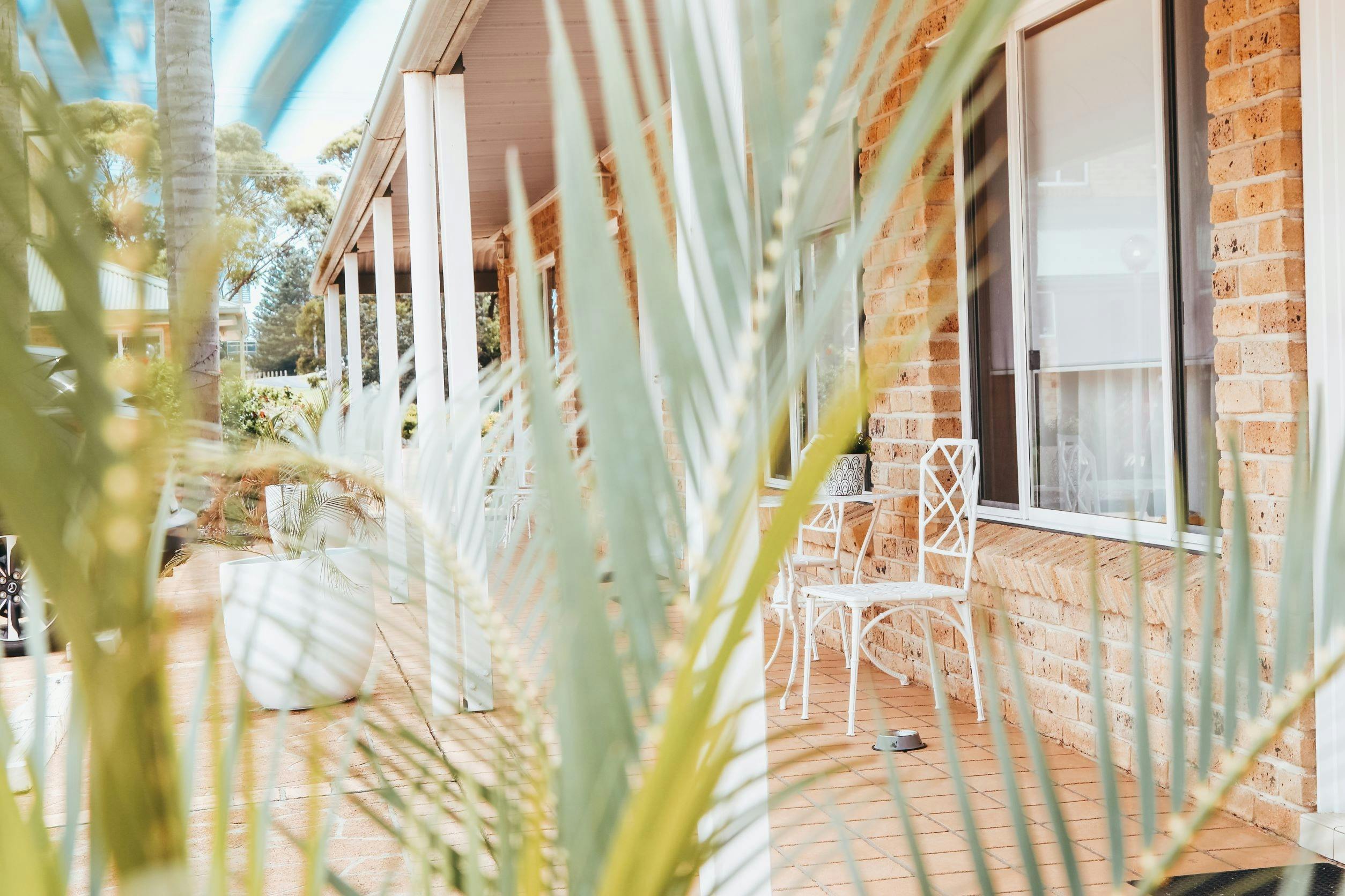 Spacious and light rooms