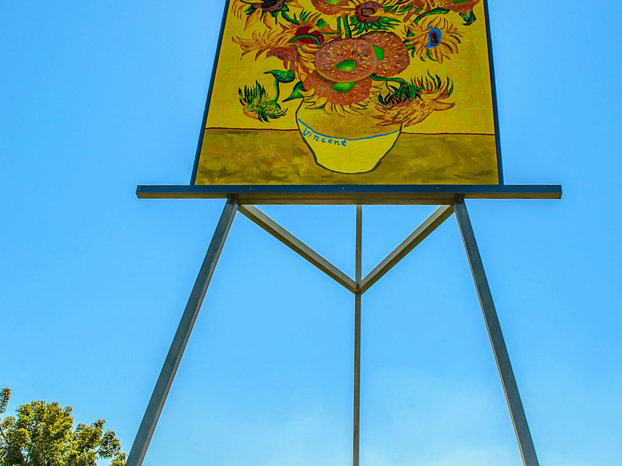 Emerald Sunflower Painting Emerald Sunflower Painting
