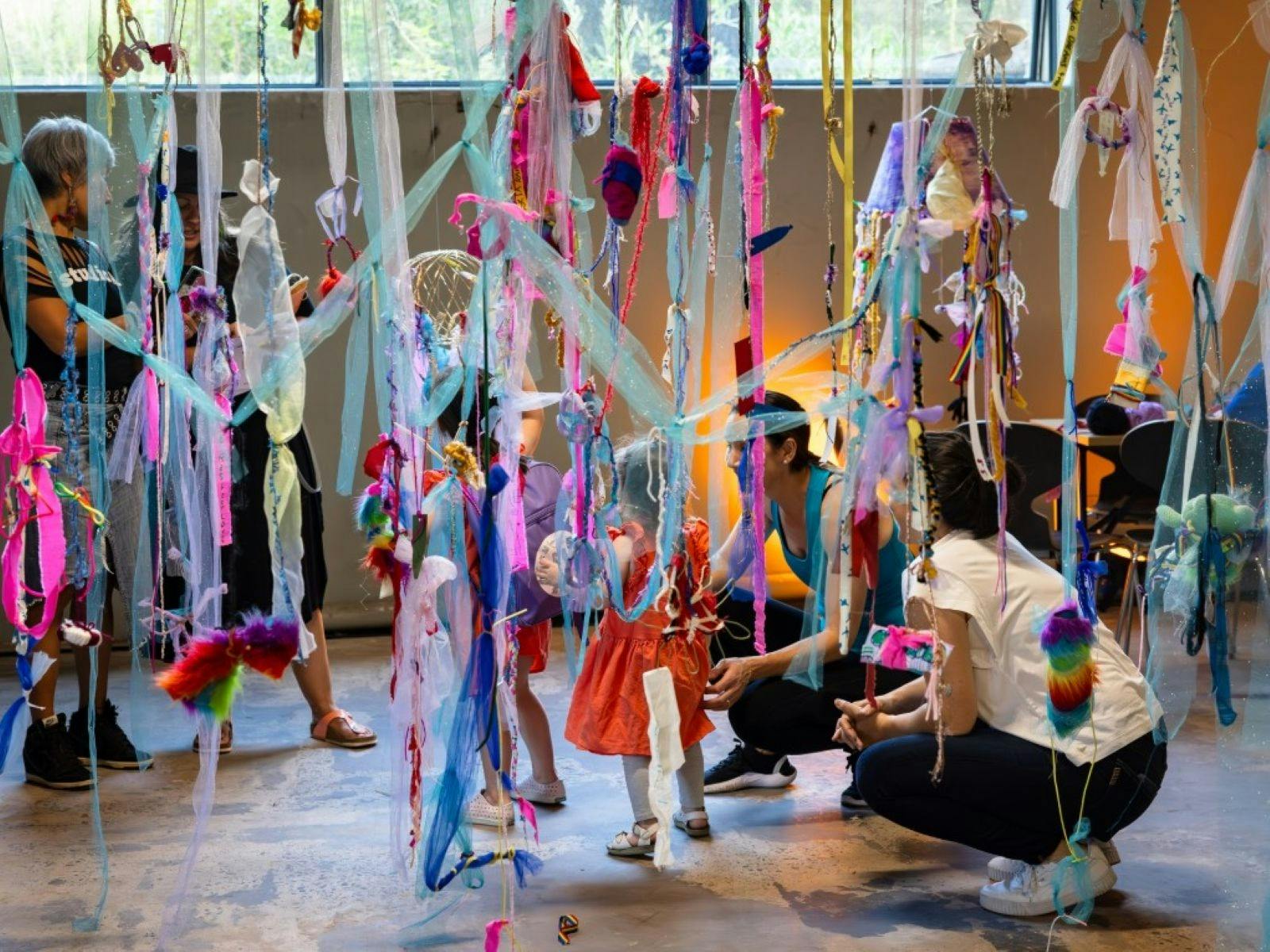 Family Day for 24th Biennale of Sydney ‘Ten Thousand Suns’ (2024). White Bay Power Station