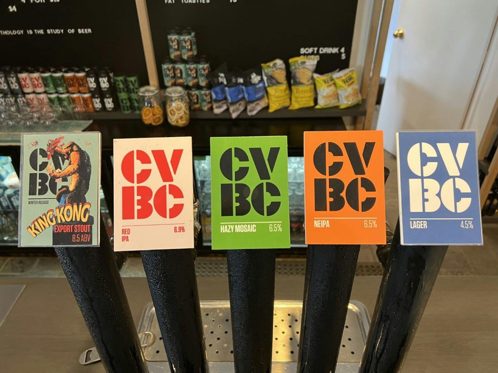 CVBC Beer Taps
