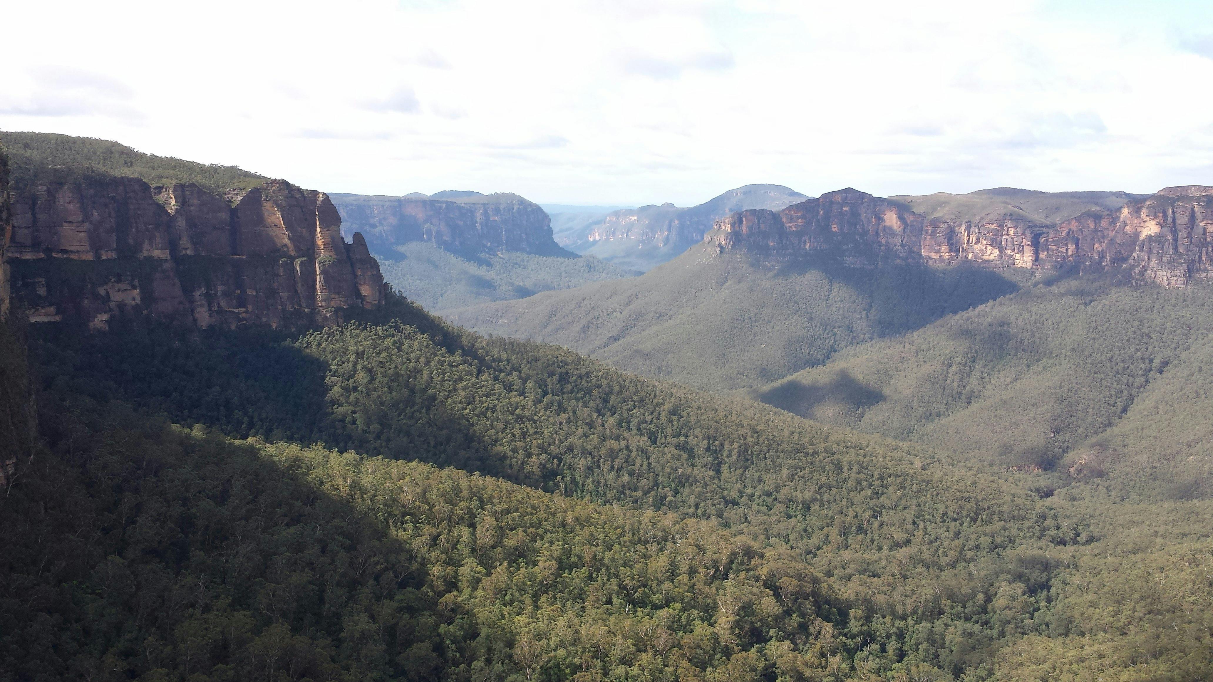 Great Blue Mountains Canyon