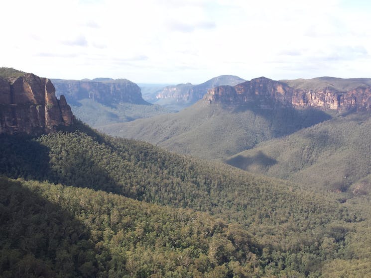 Great Blue Mountains Canyon