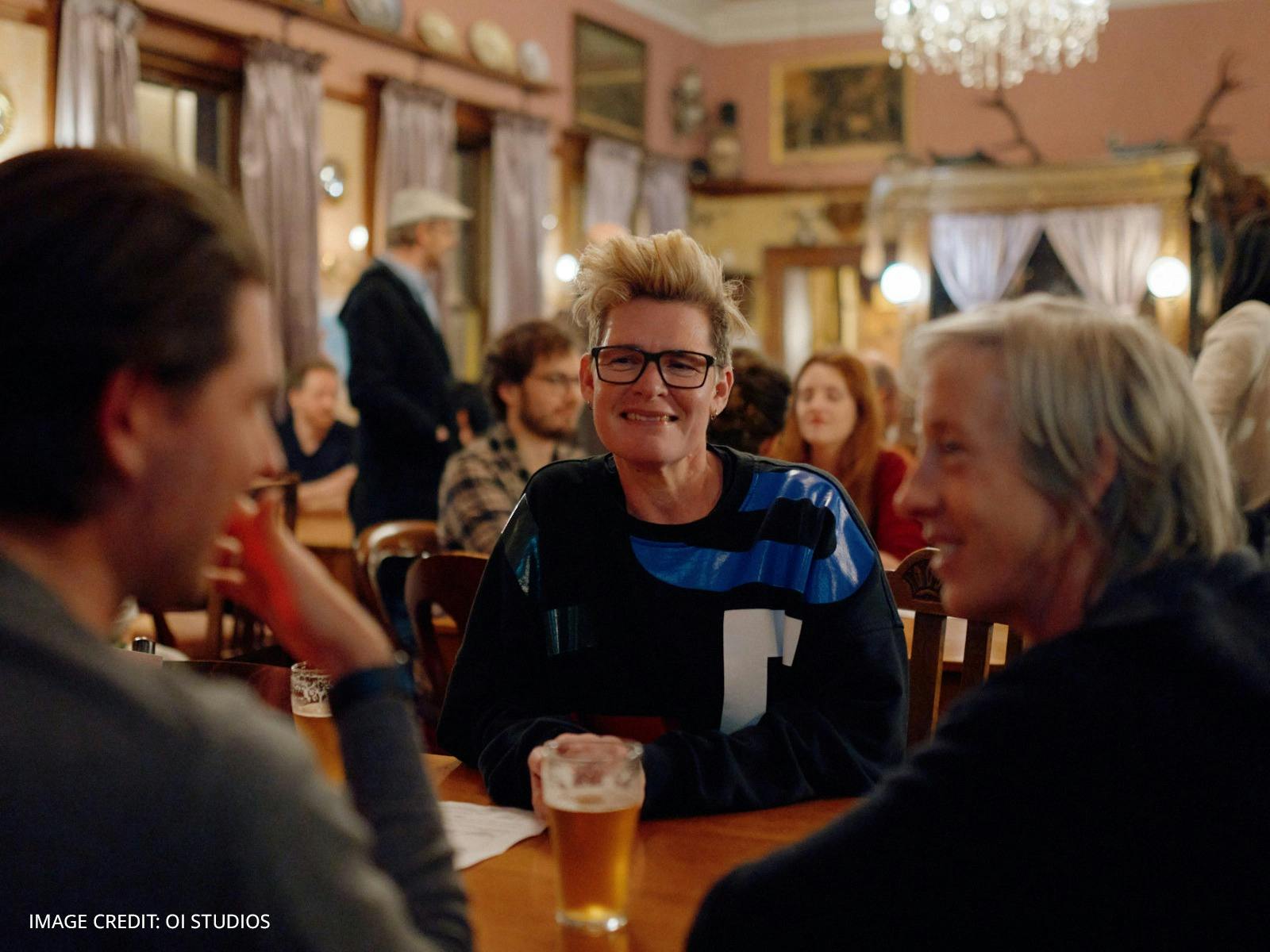 An image of the Roving Scientist Bar at Beaker Street Festival