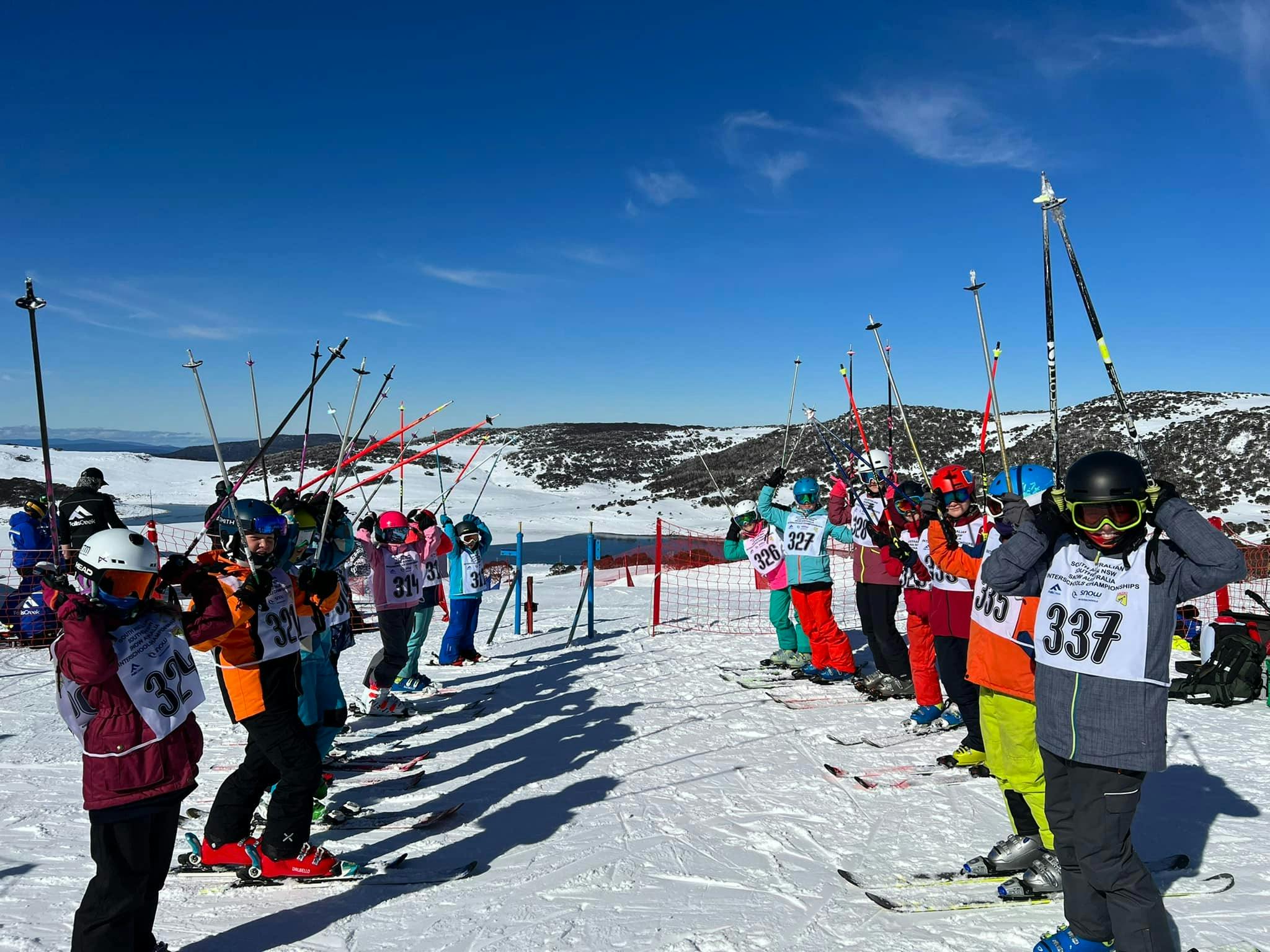top of the course