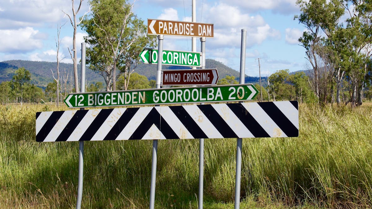 North Burnett Road Signs