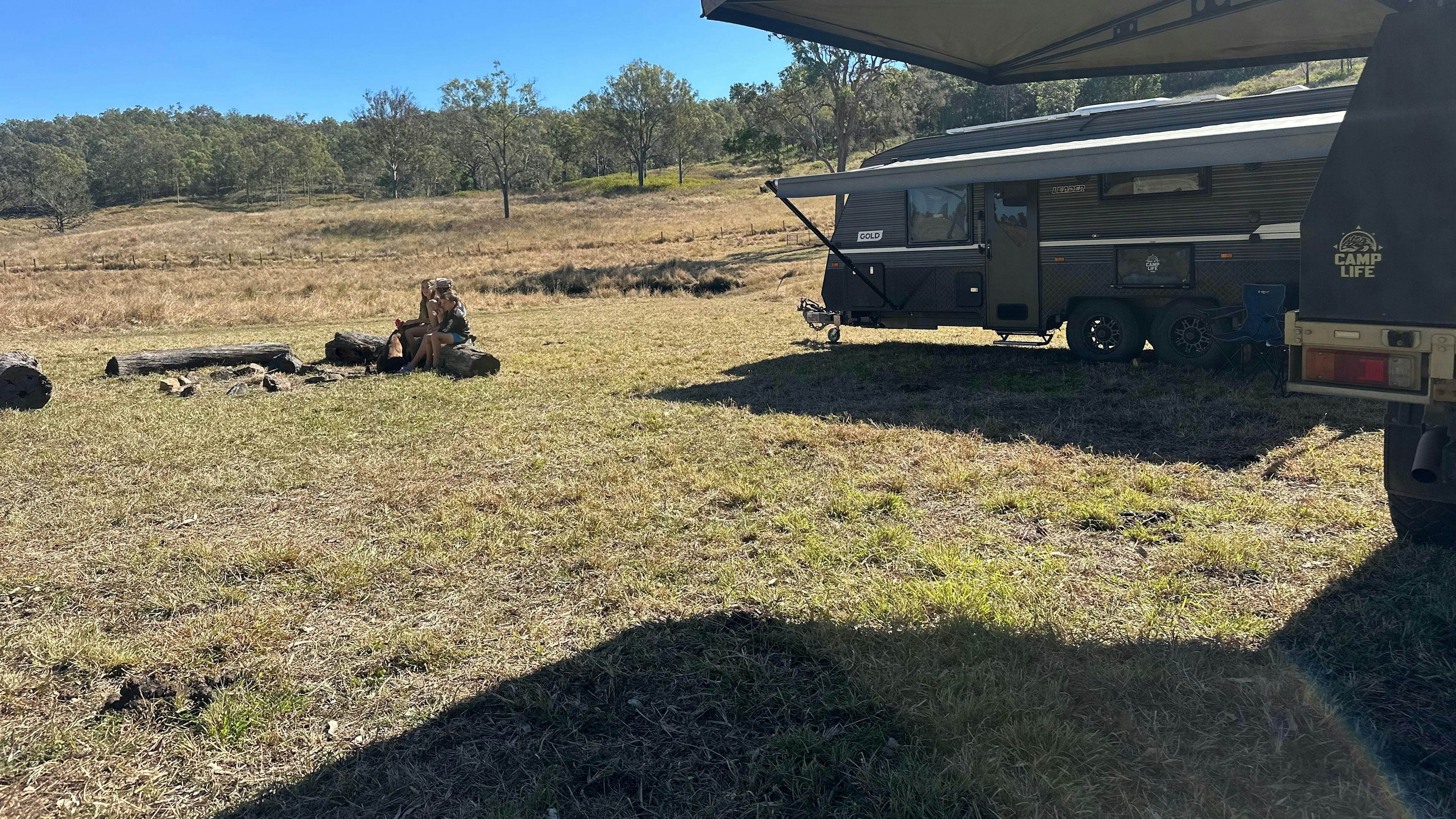 Camp Life By The Creek