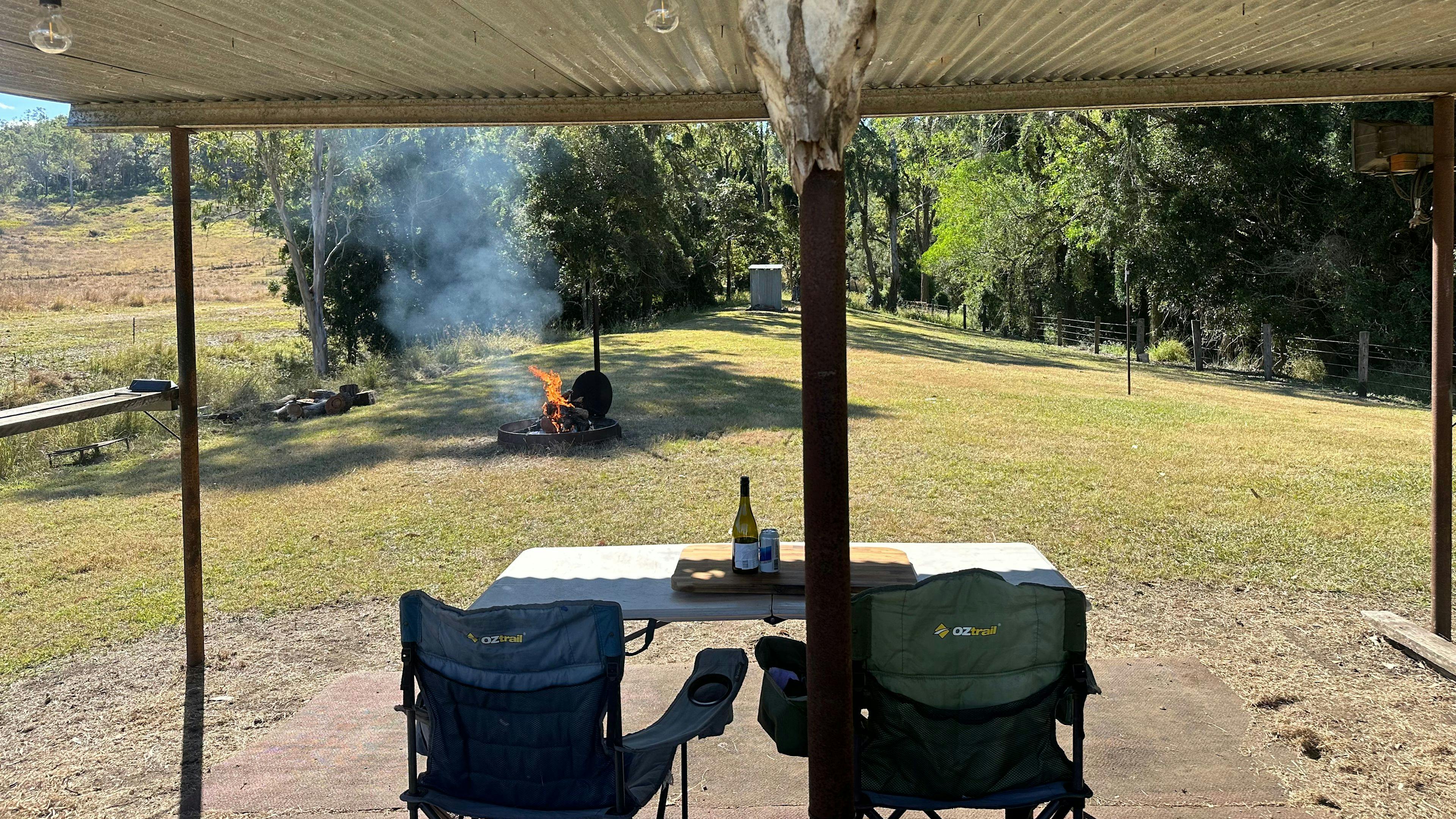 Camp Life By The Creek