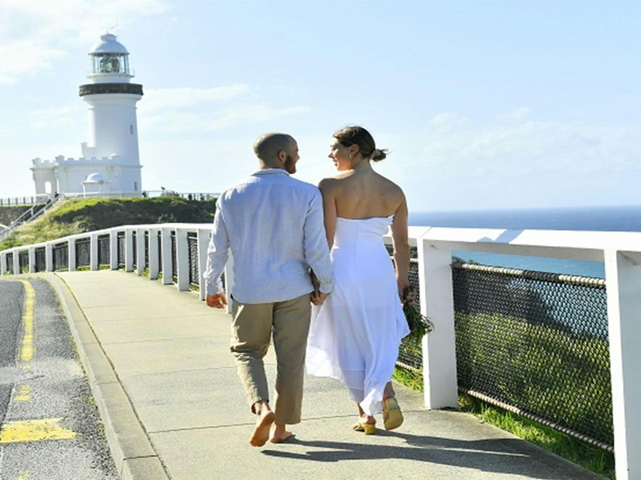 케이프 바이런 등대 잔디밭 케이프 바이런 주립 보호구역. 사진: 피오라 사코 (DPE)