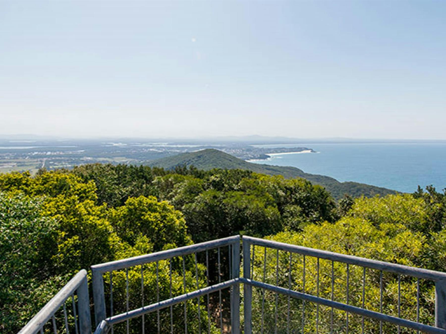 Coastal views from Cape Hawke lookout in Booti Booti National Park. Photo credit: John Spencer
