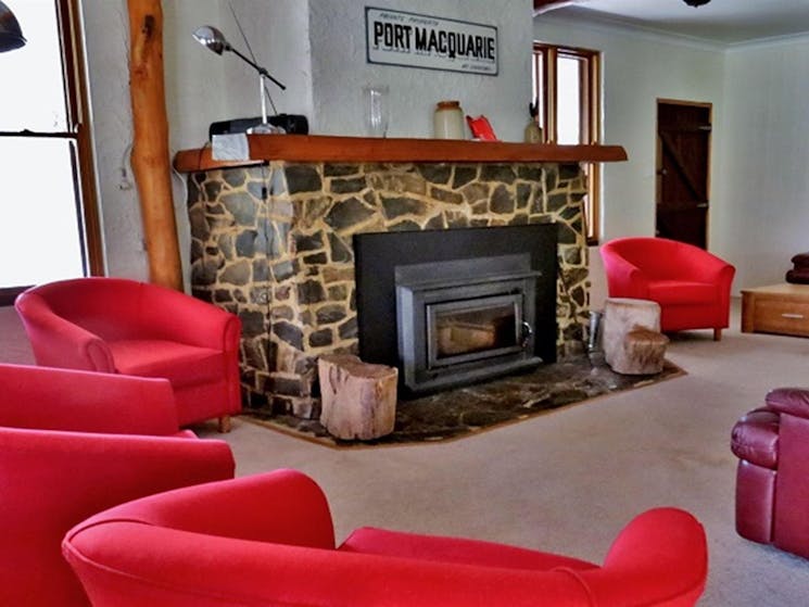 Capertee Homestead fireplace. Photo: Anjee du Terreau OEH
