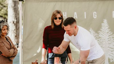 Workshops at the markets - cocktail making
