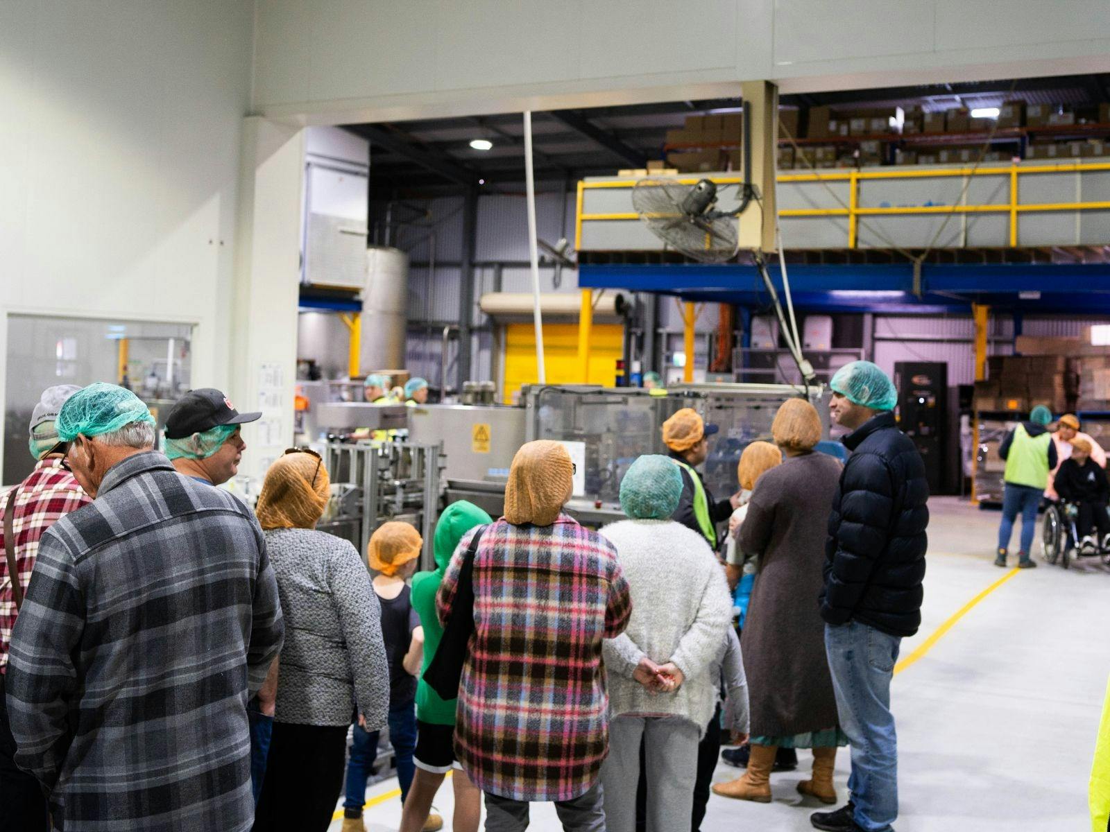 東海岸の工場見学