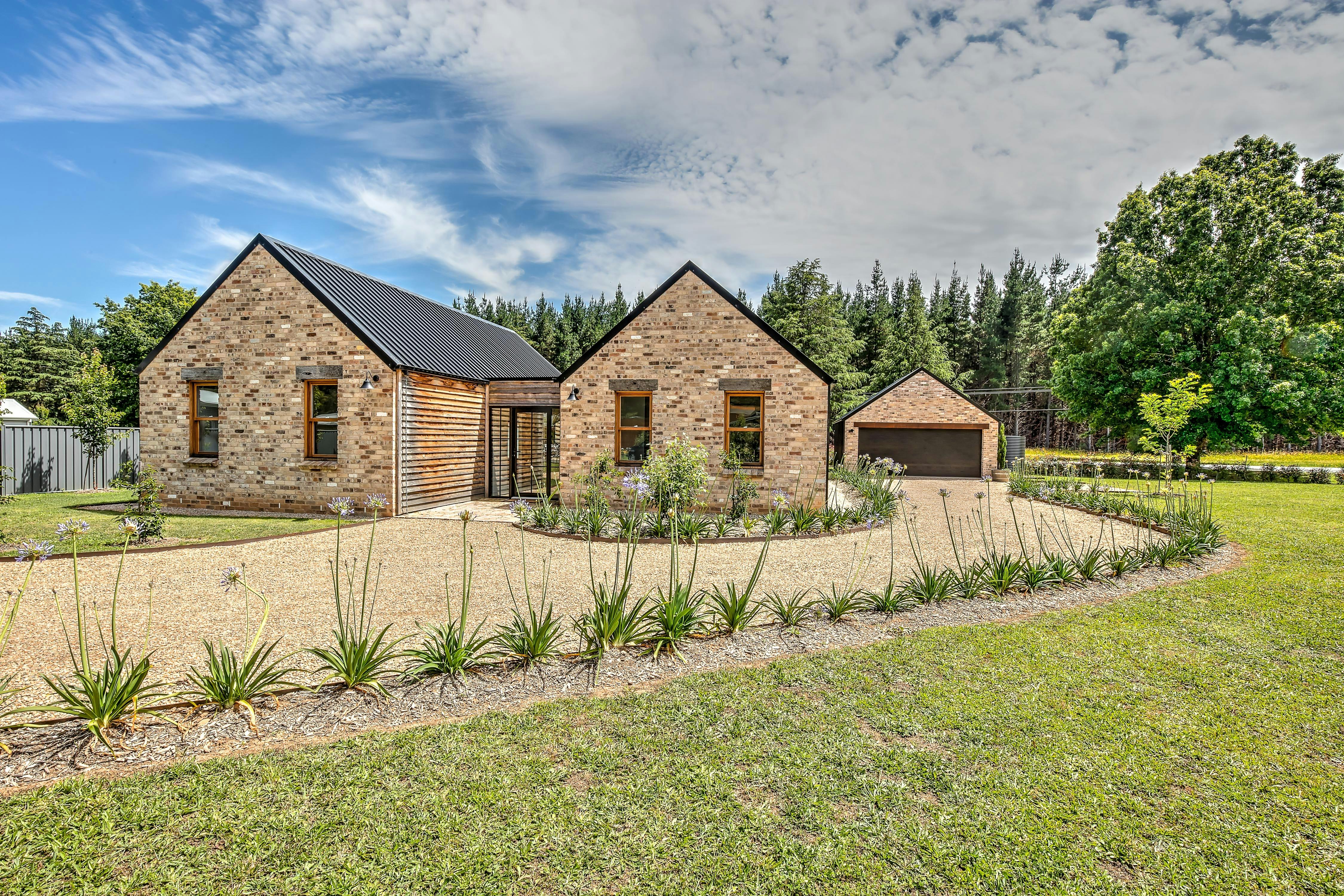 Outside of property with garden