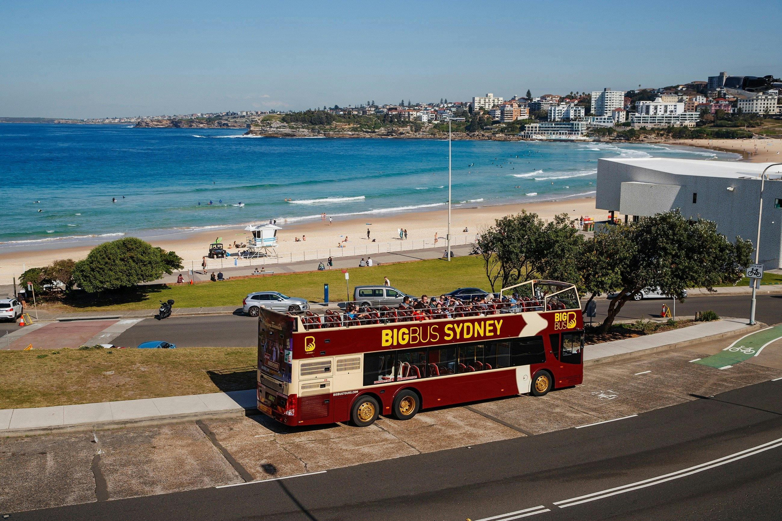 Big Bus Sydney at Bondi Beach