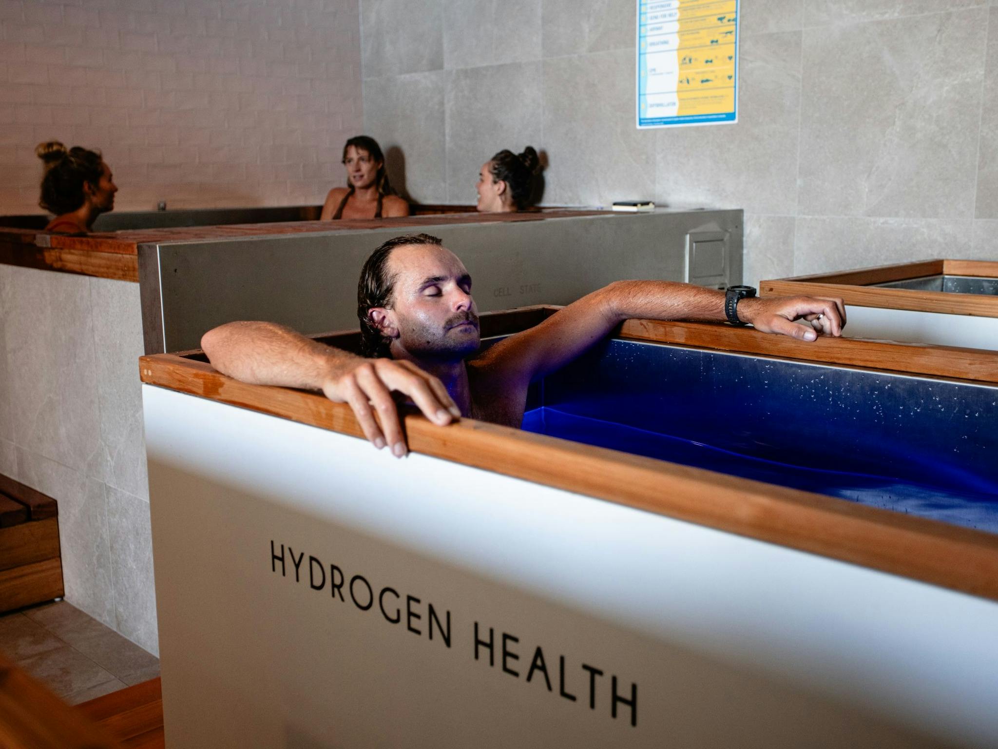 Sisu Recovery hydrogen infused ice baths