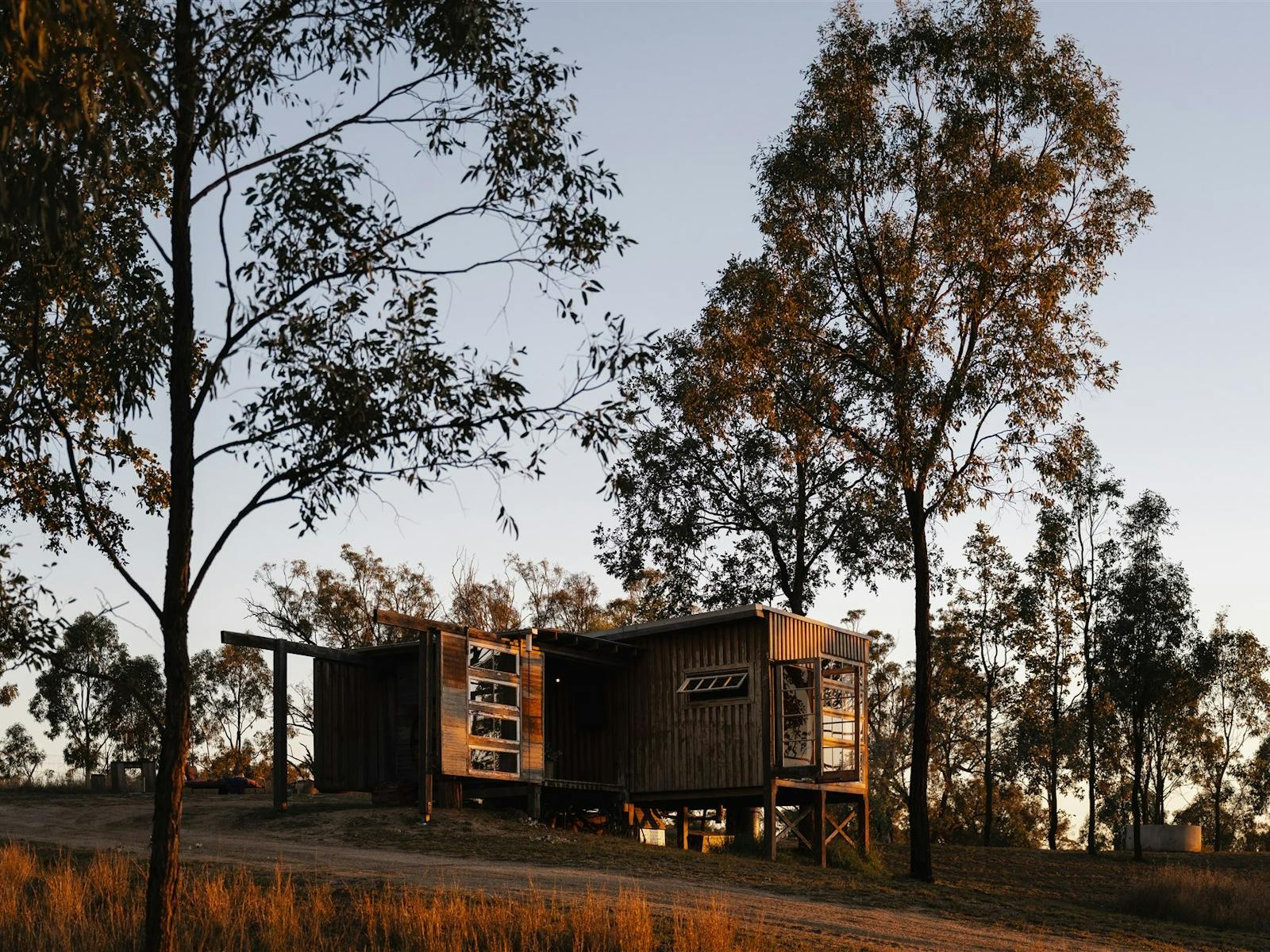 Bloodwood Cabin at Sunset Bloodwood Cabin at Sunset