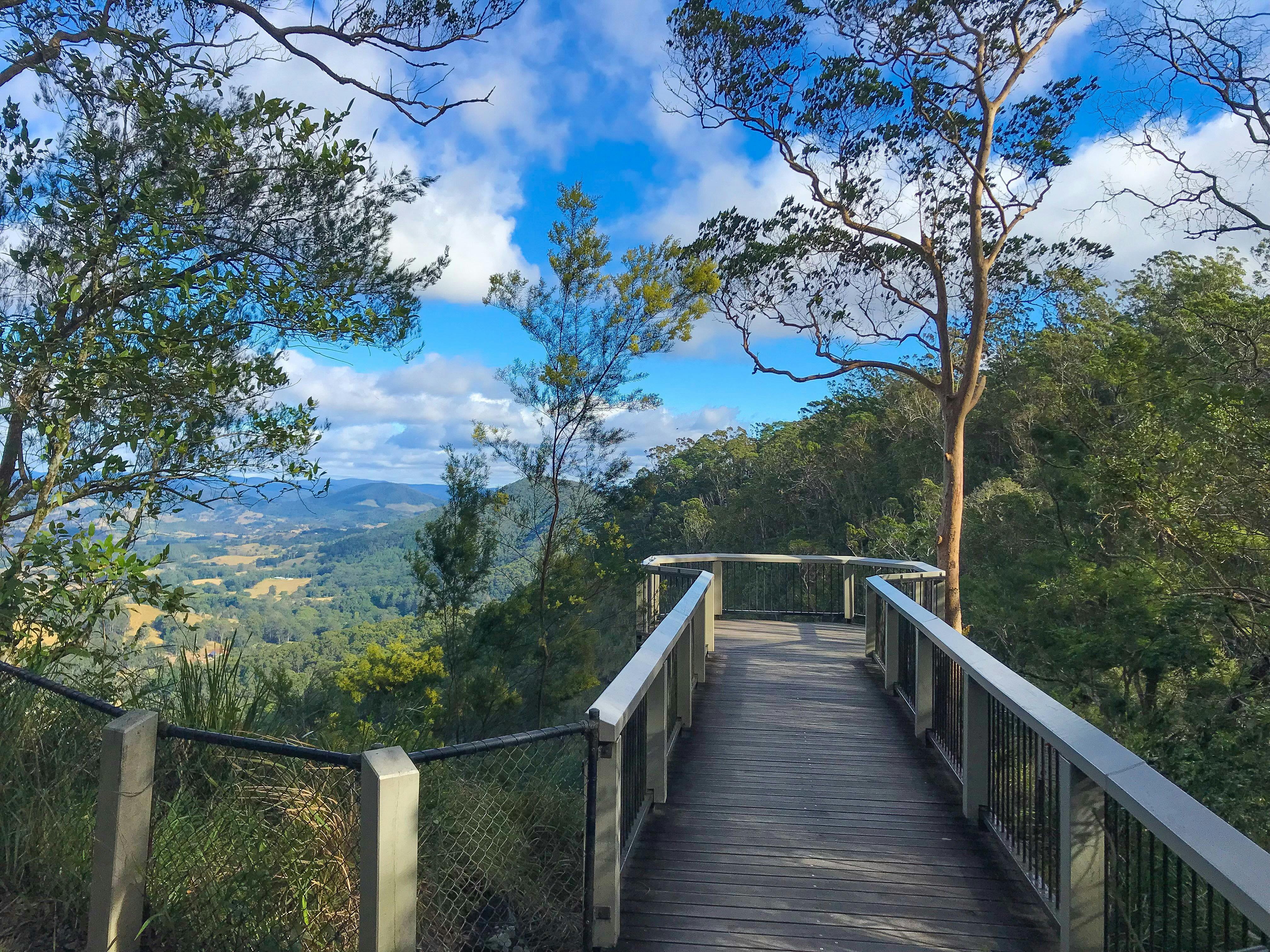 Maleny and Montville Tour with Artisan Village, Lunch, Waterfall, Wine Tasting, Nature Walk & Views