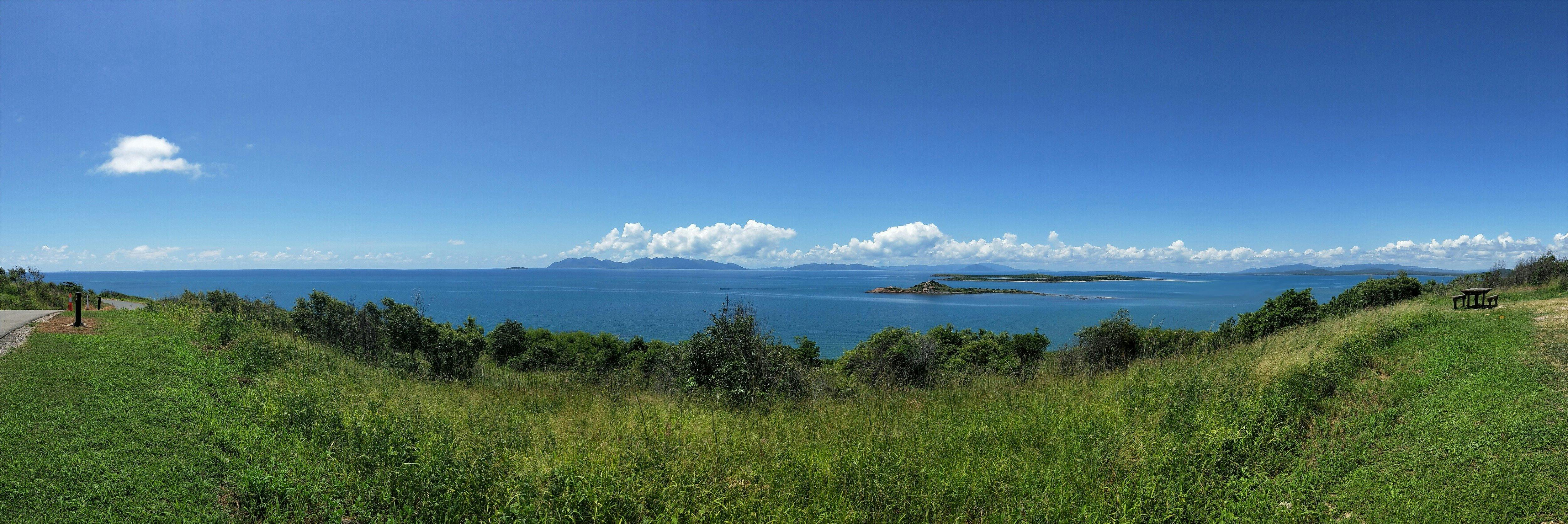 Island views from elevated lookout