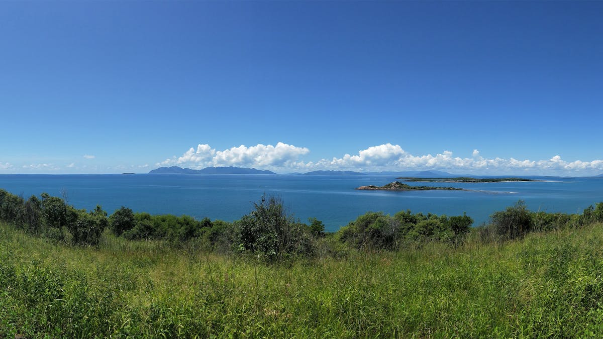 Island views from elevated lookout
