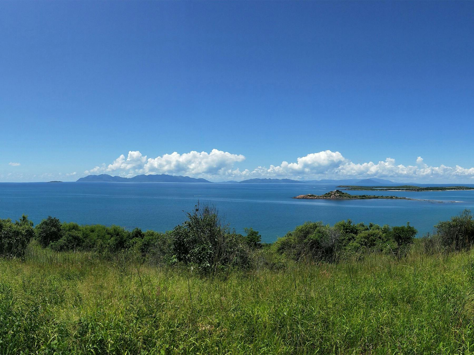 Island views from elevated lookout