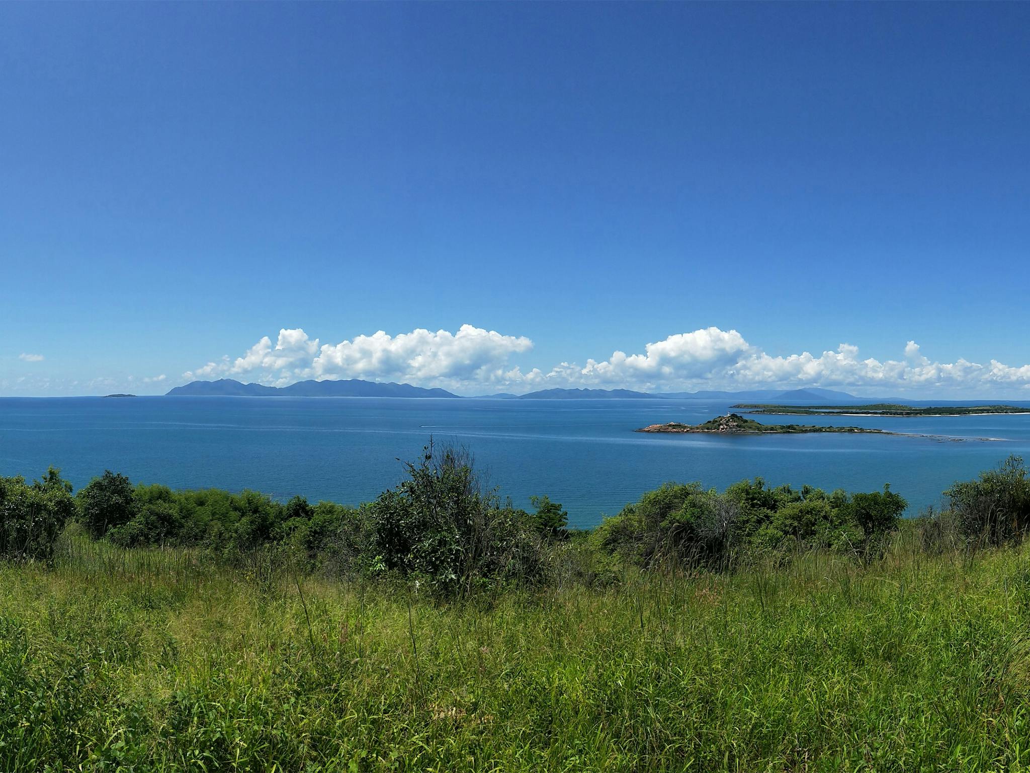 Island views from elevated lookout