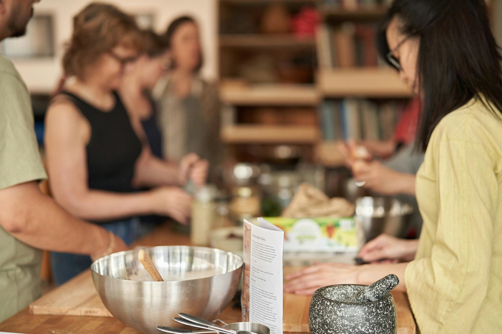 Flow and Food Ayurveda Cooking Spring Workshop