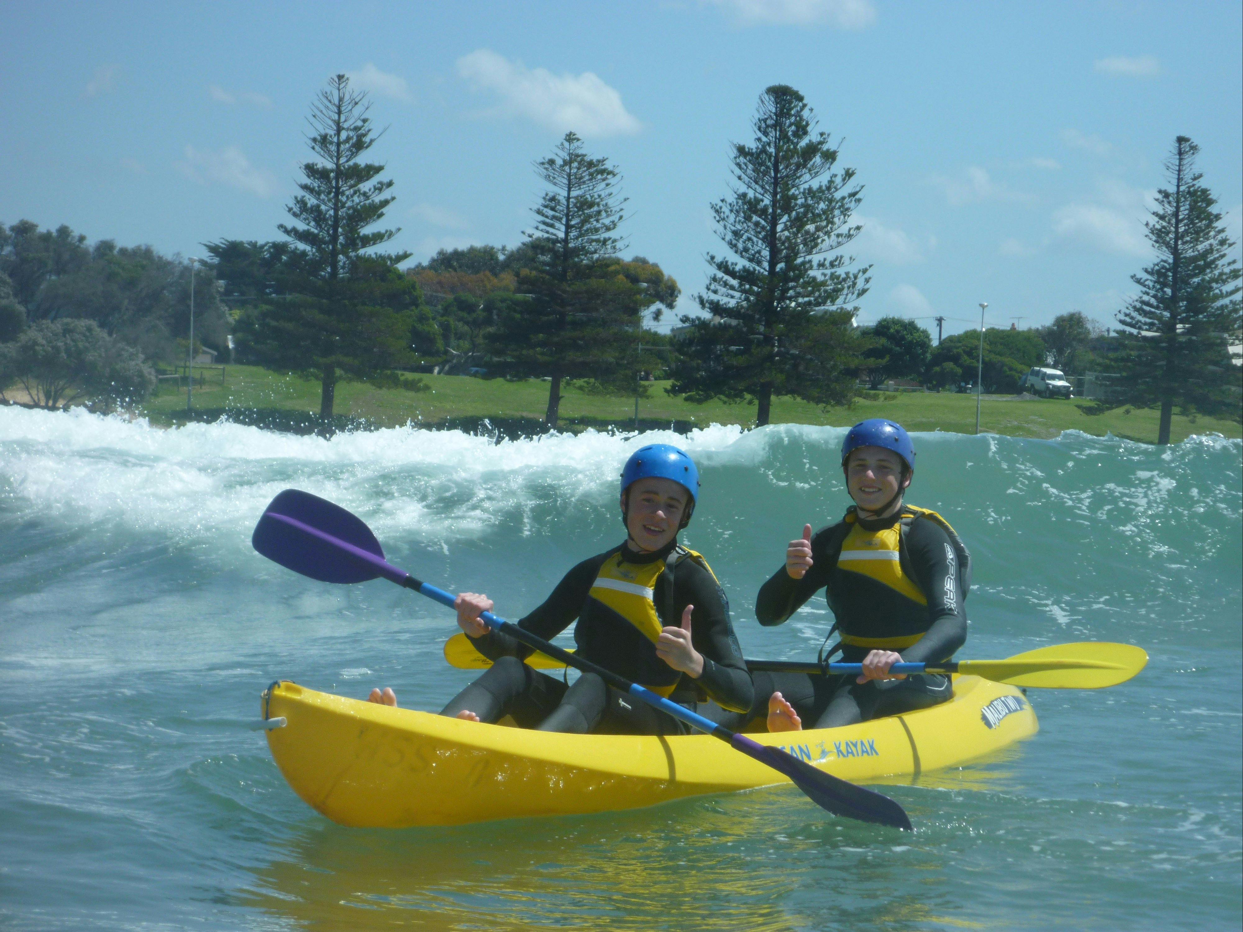 Torquay Cosy Corner kayaking