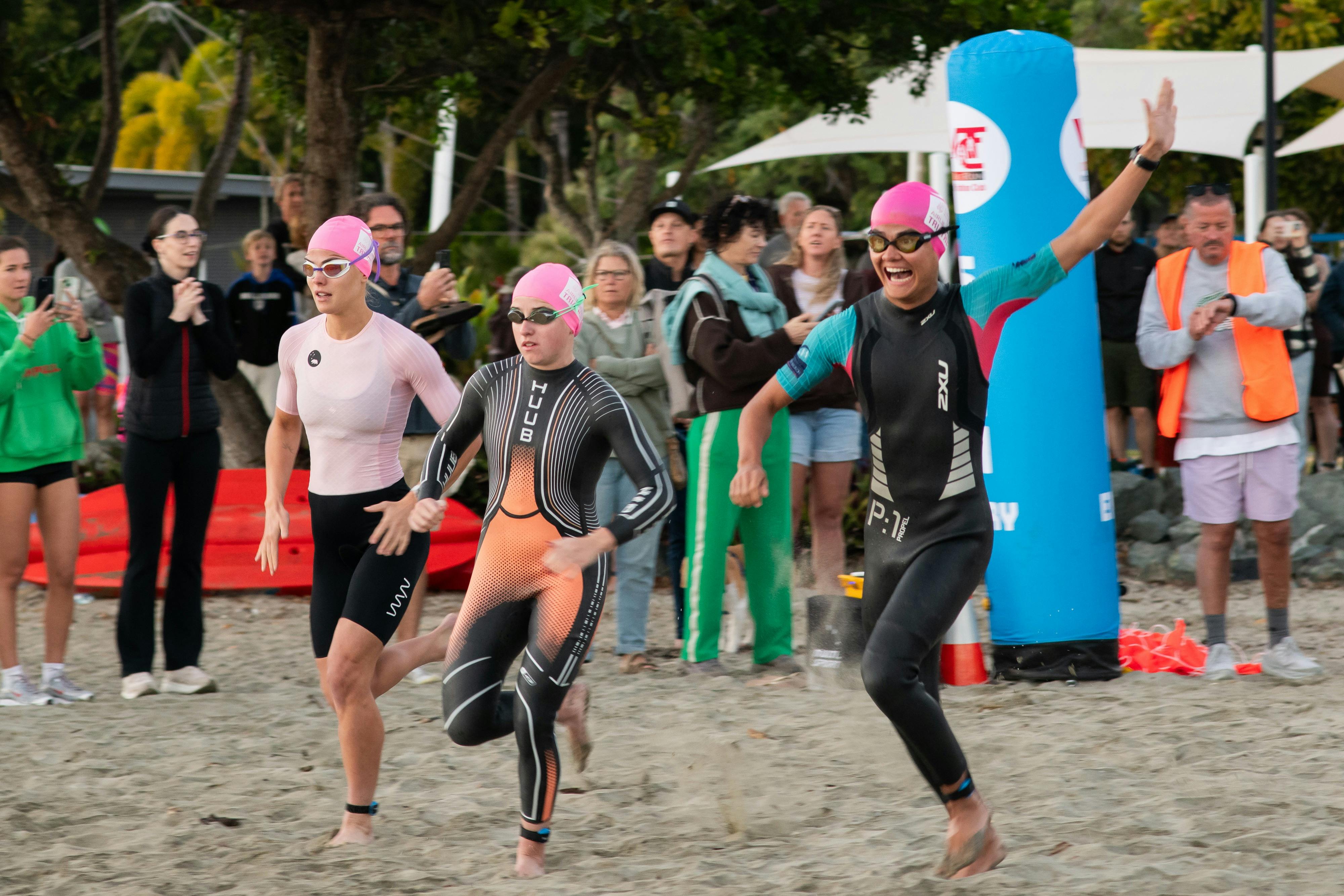 Swim entry - Enticer triathlon