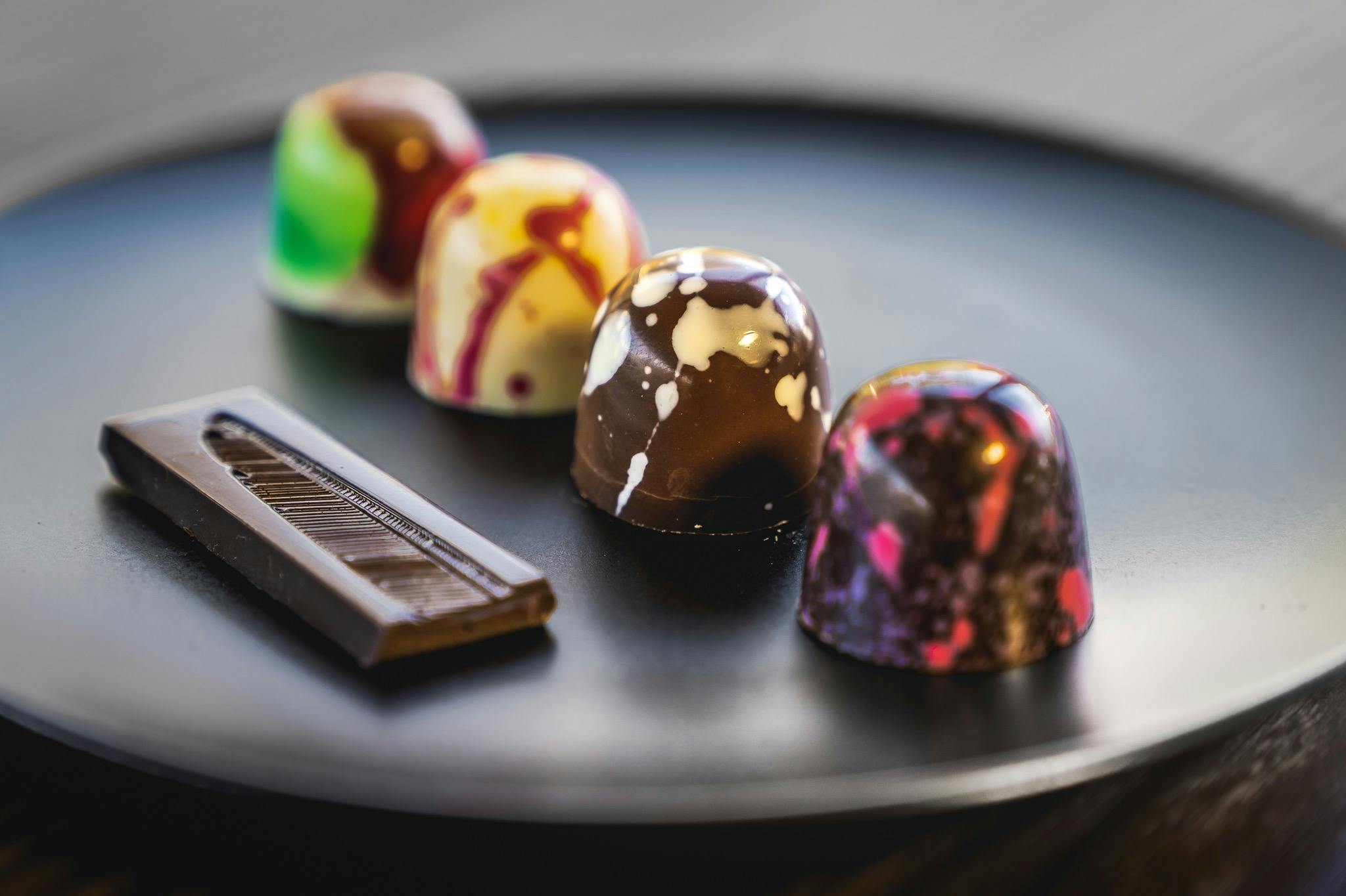 Chocolate pairing with wine at Every Man and His Dog Vineyard