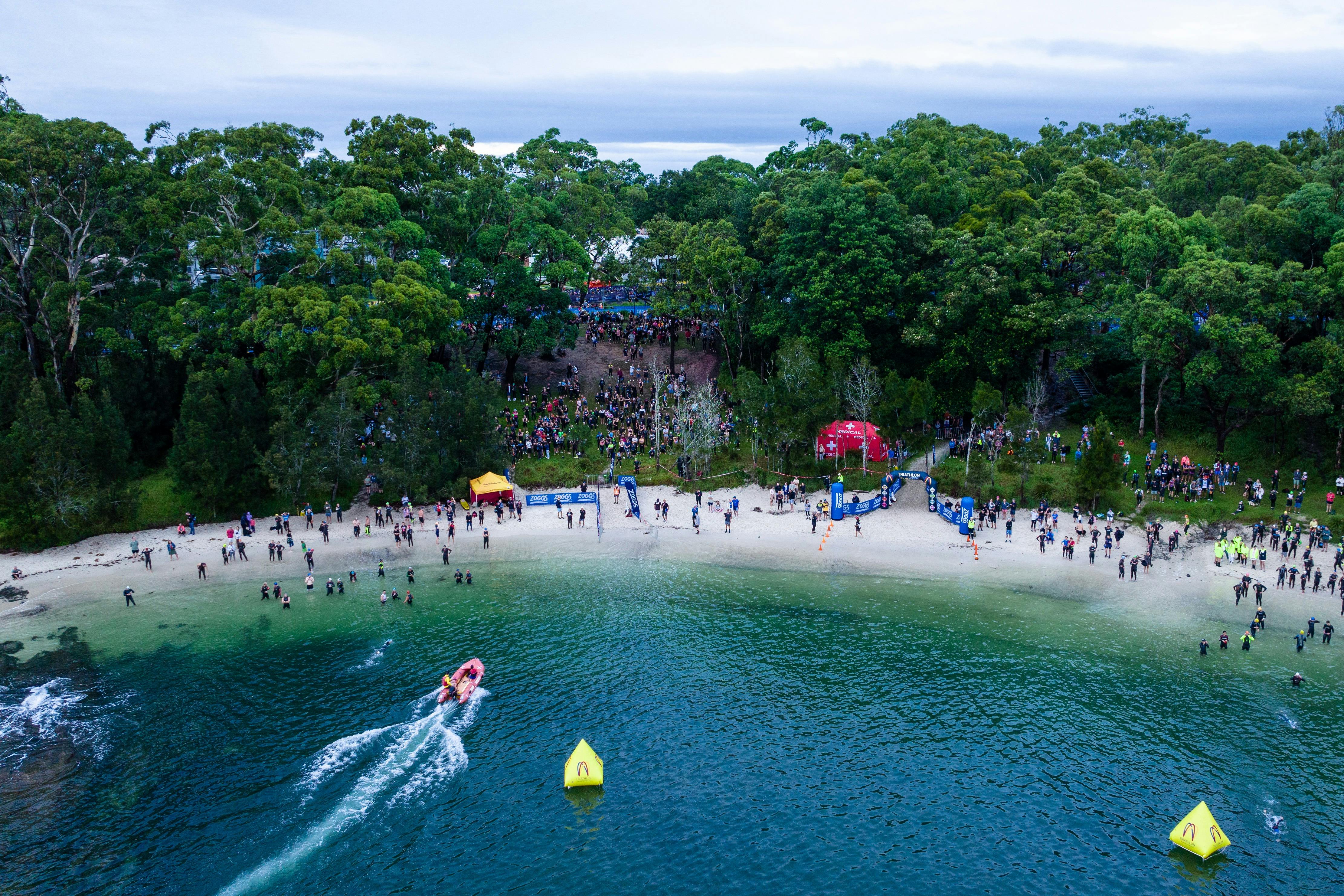 Huskisson beach