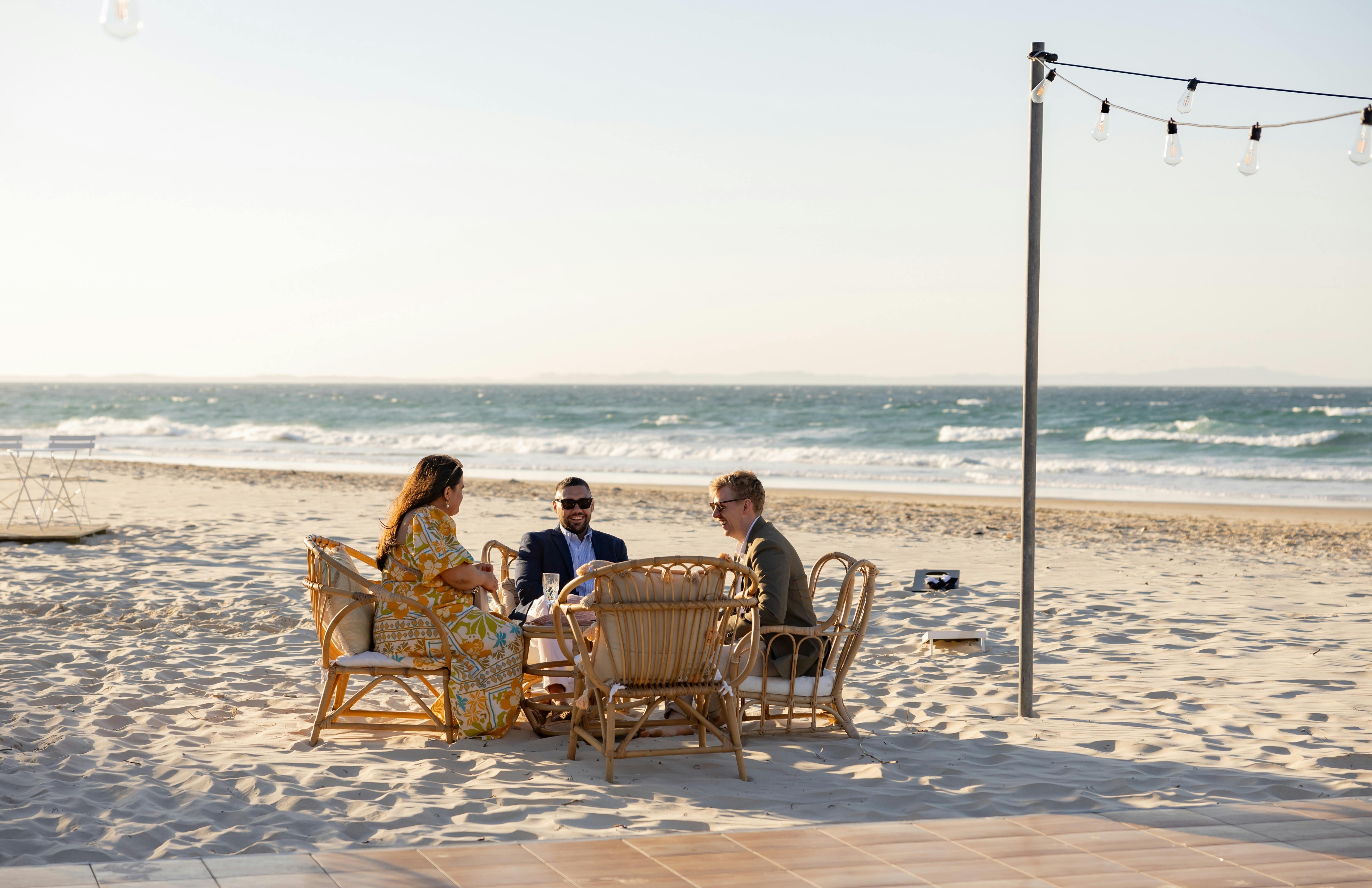 Open-air Beach Celebration