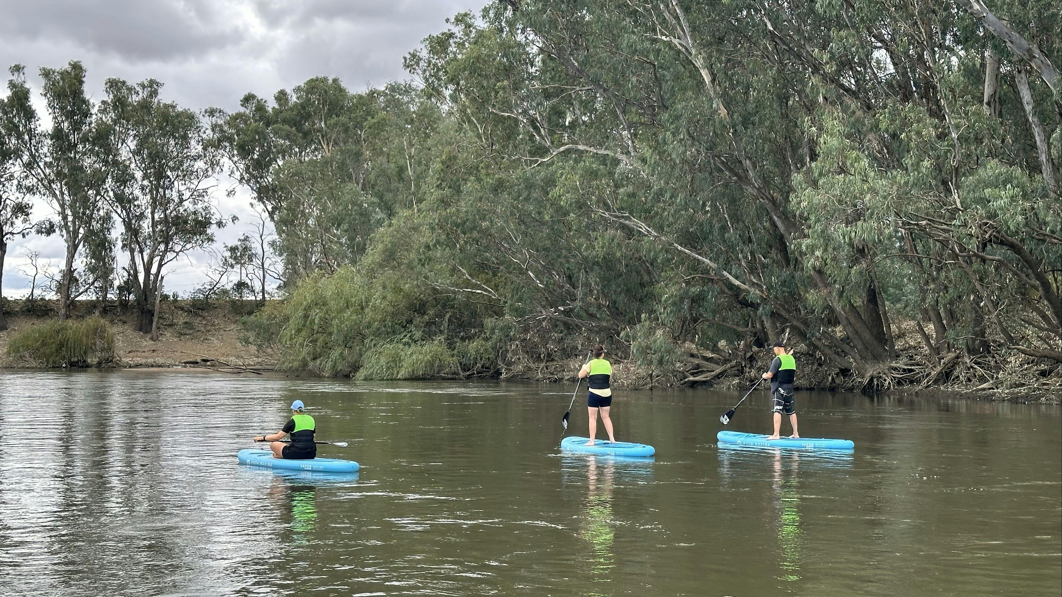Guided Beginners Upper Murray River SUP Tour