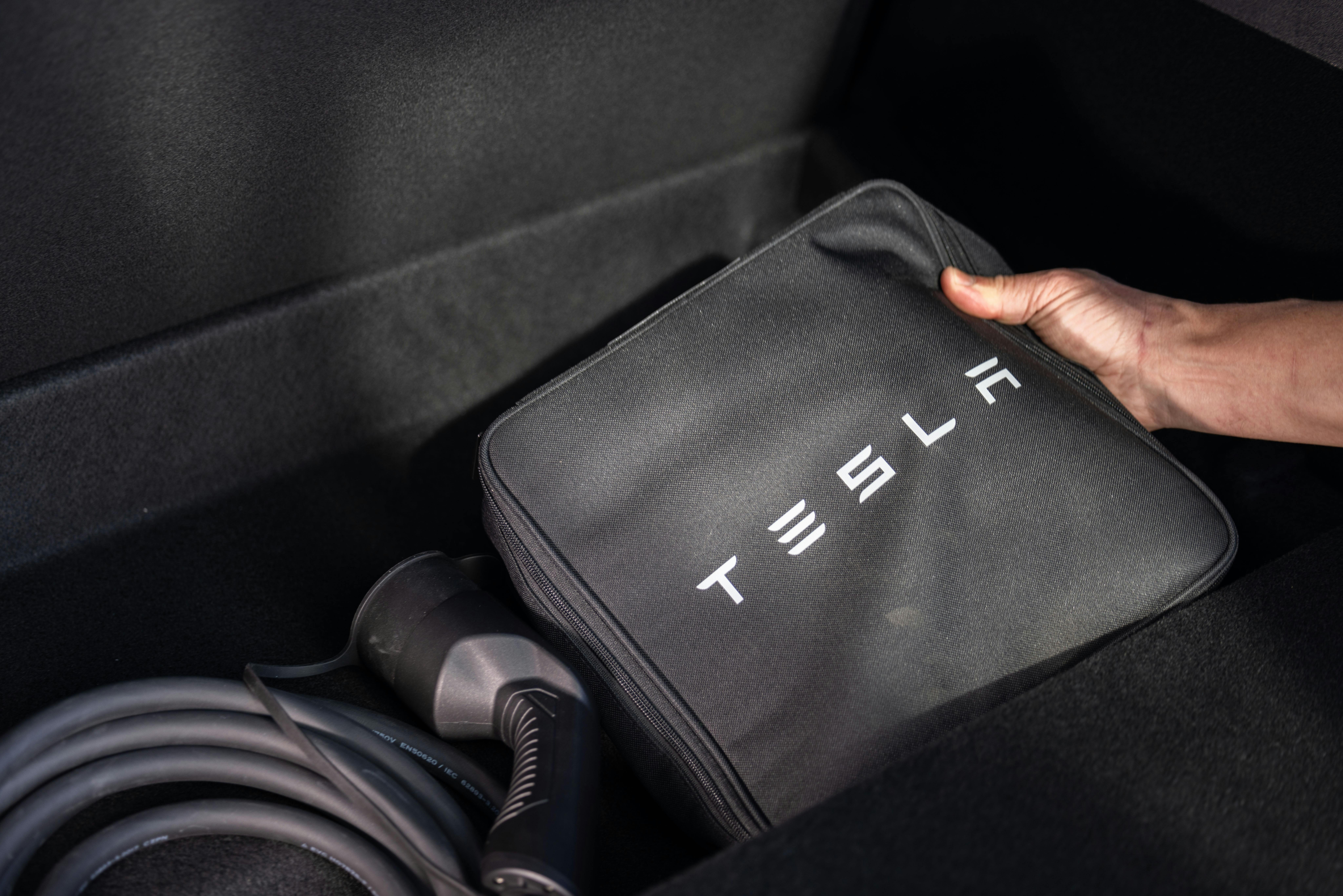 Electric Vehicle hire car charging cables included in every vehicle hired in Tasmania.