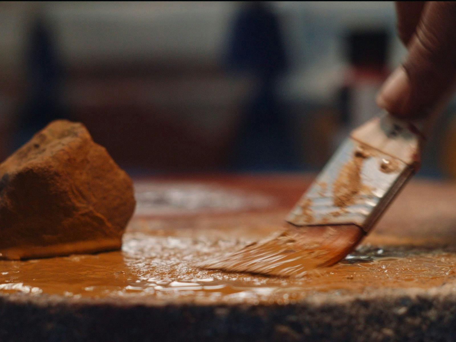 Redland Art Gallery: Stories in Ochre workshop with Dean Bingkin Tyson, 24 May 2026