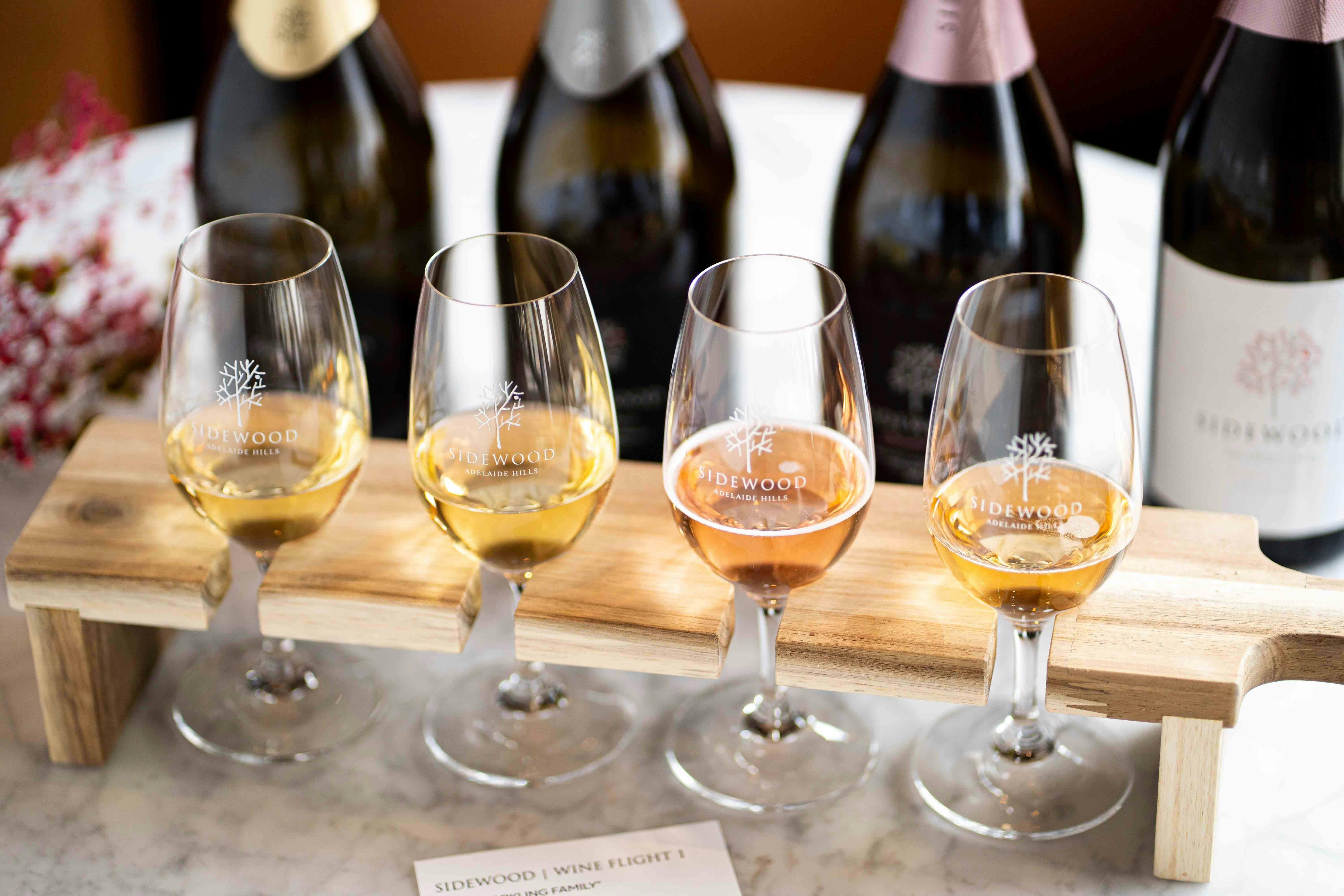 Sparkling wine range