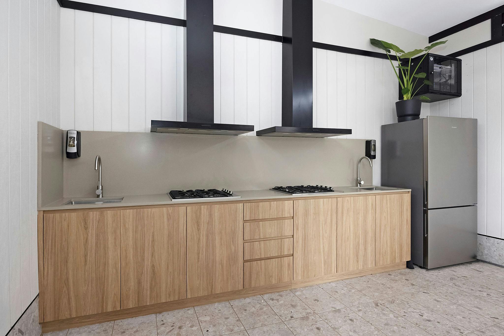 Reflections Forster Beach Camp Kitchen