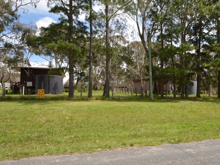 Rear view of Acacia Cottages, each 2 bedrooms on 1/2 acre, SC, sleep up to 6, Liston via stanthorpe