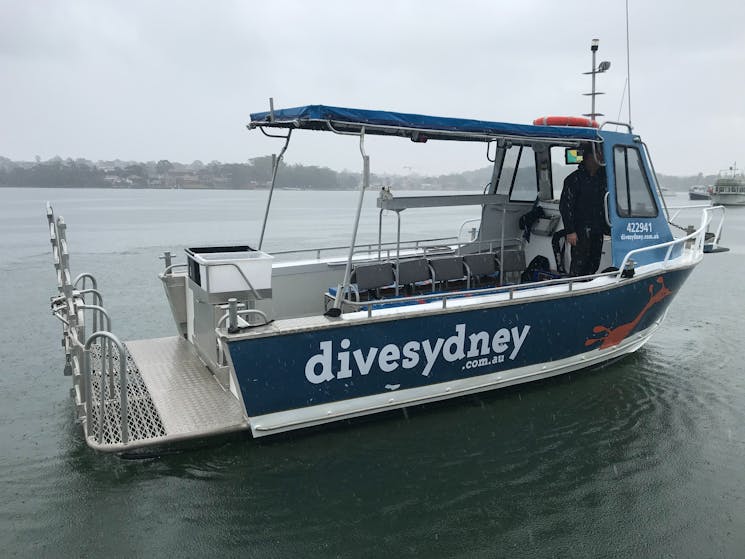 Boat diving with Dive Centre Manly