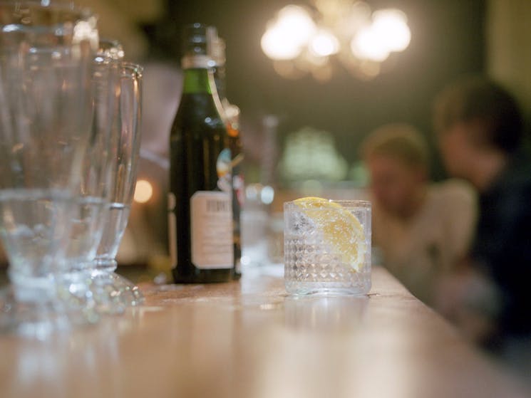 Cocktails in small bars on the Newcastle Bar Hunter walking tour