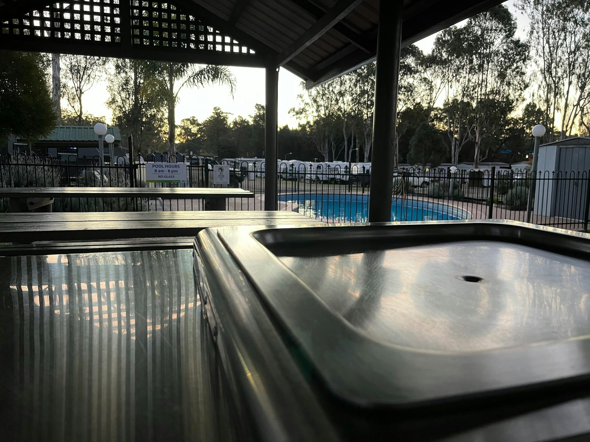 BBQ Hut next to Pool BBQ Hut next to Pool