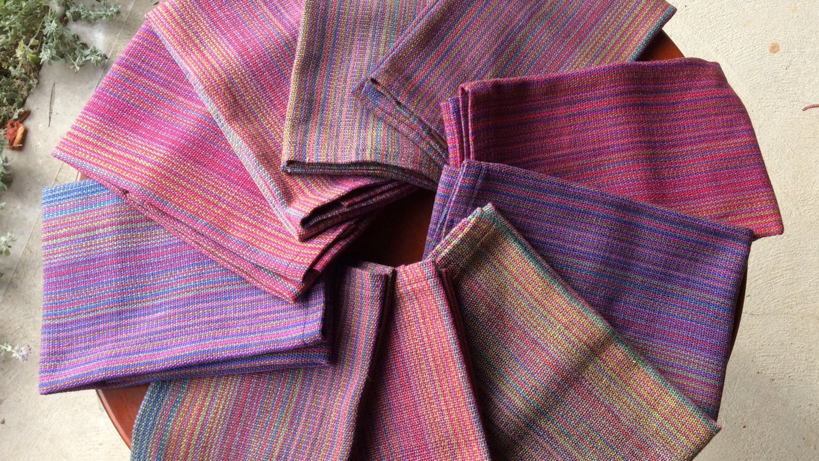 Handtowels—linen/cotton blend