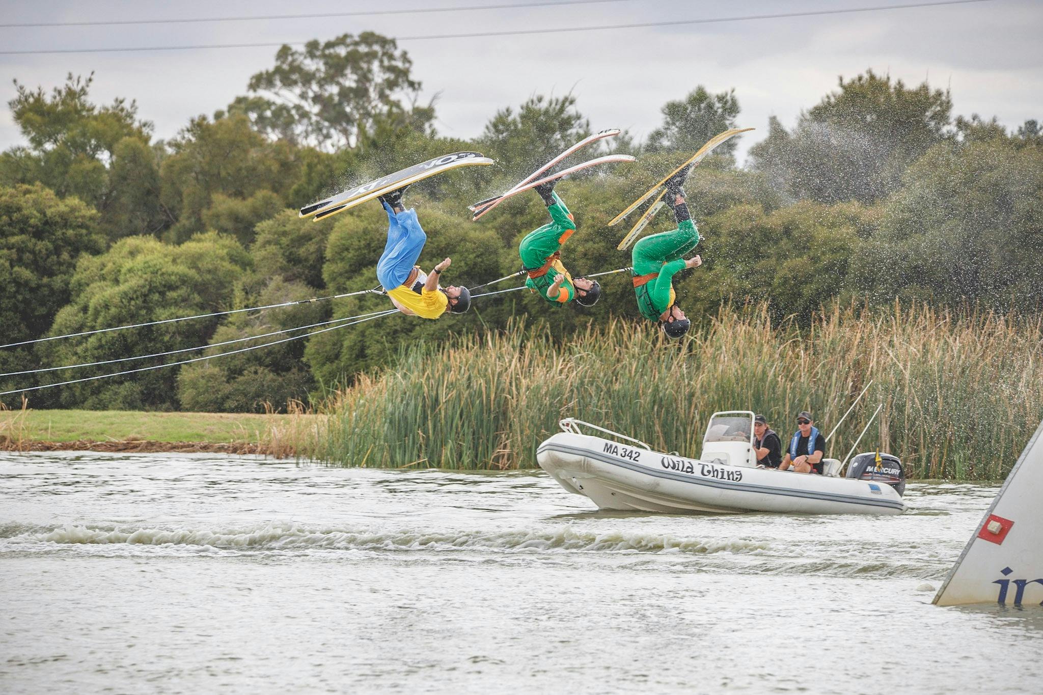 Be amazed at the jaw dropping tricks performed on water.  Ballet, Ski Jump, Pyramids and more!